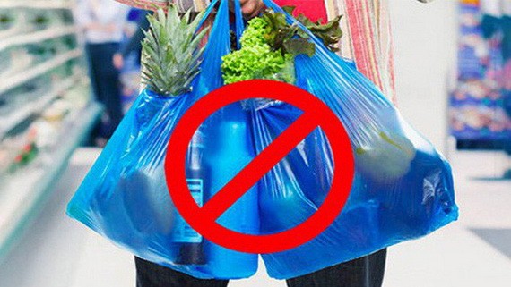 至年底會安市各機關不用塑料袋。（示意圖源：互聯網）
