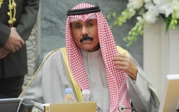 科威特國王埃米爾謝赫納瓦夫‧艾哈邁德‧賈比爾‧薩巴赫。（圖源：Getty Images）