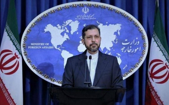 伊朗外交部發言人哈提卜扎德。（圖源：Getty Images）