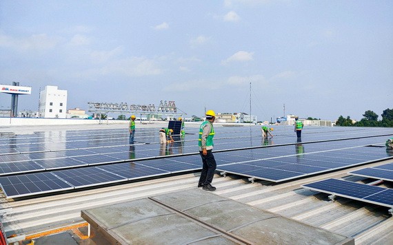 將於今年5月竣工的MM屋頂太陽能發電項目。