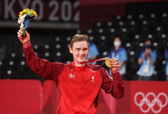 丹麥安賽龍奧運羽球男單奪金