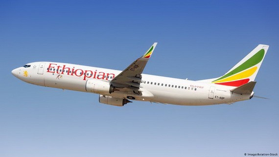 埃塞俄比亞航空公司波音737客機。（圖源: 互聯網）