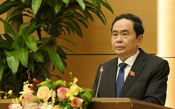 國會常務副主席陳清敏在會上致開幕詞。（圖源：VOV）