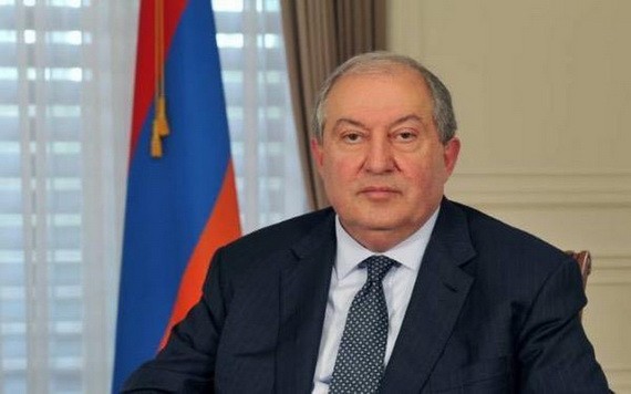 亞美尼亞總統阿曼‧薩奇席恩。（圖源：Getty Images）