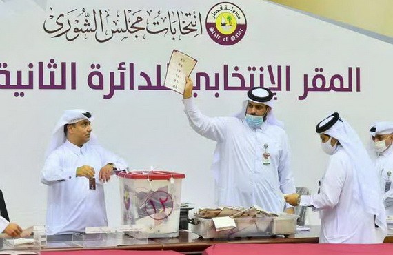 卡塔爾議會選舉委員會3日凌晨宣佈，卡塔爾首次議會選舉結束。（圖源：互聯網）