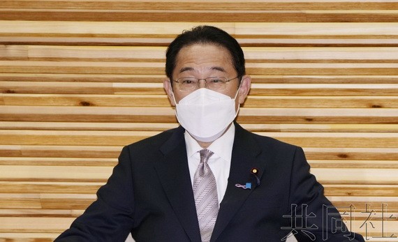 日本首相岸田文雄。（圖源：共同社）