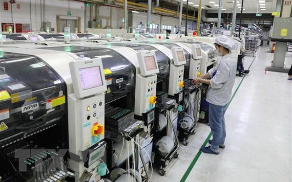 位於延蘸工業區的Fuhong Precision Component（台商）的生產活動一瞥。