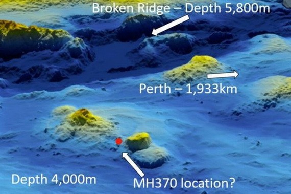 英國航空工程師戈佛雷稱，使用新的追蹤技術鎖定了馬航MH370航班的墜毀地點。（網圖）