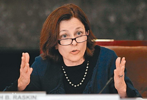 莎拉‧布盧姆‧拉斯金被提名擔任美國聯邦儲備理事會的監管要職。（圖：互聯網）