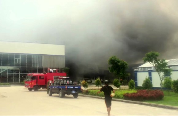 Cháy lớn tại Công ty may Nhà Bè Sóc Trăng ảnh 2