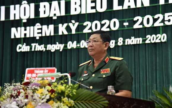 Trung tướng Huỳnh Chiến Thắng, Chính ủy Quân khu 9 tái đắc cử Bí thư Đảng ủy Quân khu, nhiệm kỳ 2020-2025
