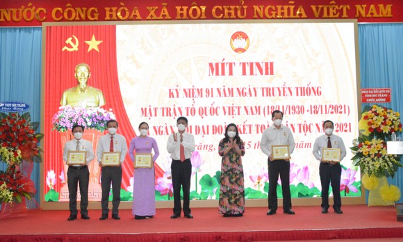 Sóc Trăng kỷ niệm 91 năm Ngày truyền thống MTTQ Việt Nam ảnh 1