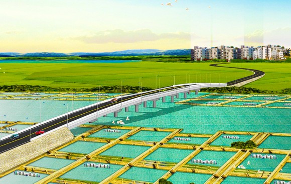 Sóc Trăng khởi công trục đường phát triển kinh tế Đông Tây hơn 2.000 tỷ đồng ảnh 2