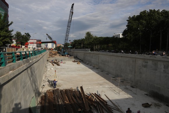 Phải đưa hầm chui Nguyễn tri Phương - Điện Biên Phủ vào hoạt động trước 29-10 ảnh 1