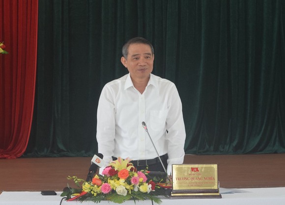 Bí thư Thành uỷ Đà Nẵng Trương Quang Nghĩa làm việc với Thành Đoàn Đà Nẵng 