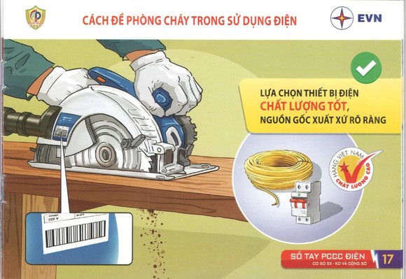 Hướng dẫn phòng cháy do chập điện tại các cơ sở sản xuất, kinh doanh, công sở ảnh 15