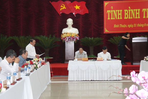 Thủ tướng Phạm Minh Chính: Bình Thuận phải phát triển kinh tế xanh, nhanh, bền vững ảnh 3