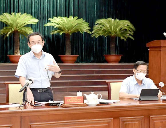Bí thư Thành ủy TPHCM Nguyễn Văn Nên: Đưa thông tin đến người dân kịp thời, tránh bị nhiễu loạn ảnh 1