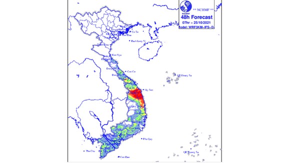 Mưa lớn ở khu vực từ Thừa Thiên - Huế đến Khánh Hòa ảnh 2