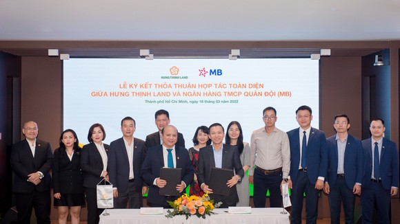 Hưng Thịnh Land ký kết hợp tác chiến lược toàn diện với Ngân hàng TMCP Quân Đội ảnh 1
