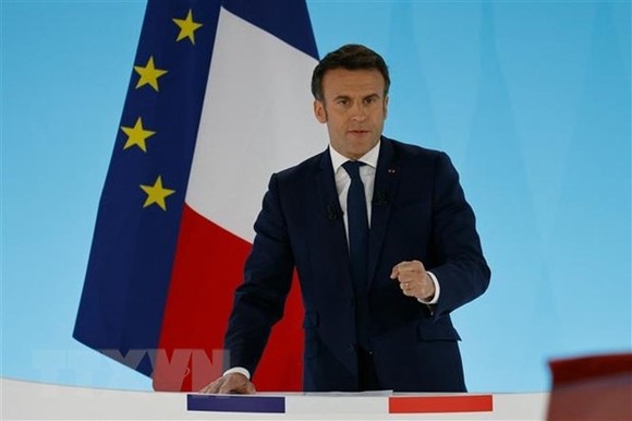 Tổng thống Pháp Emmanuel Macron. Ảnh: AFP/TTXVN 