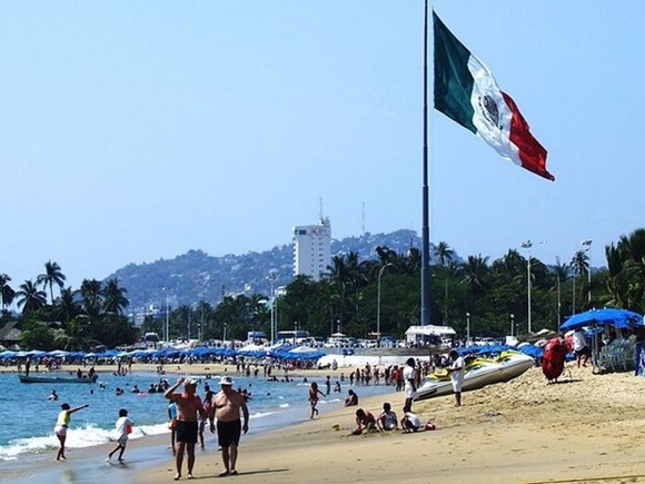 Khách du lịch quốc tế tạo nguồn thu ngoại tệ kỷ lục cho Mexico