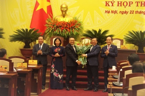 Ông Trần Sỹ Thanh được bầu làm Chủ tịch UBND TP Hà Nội ảnh 2