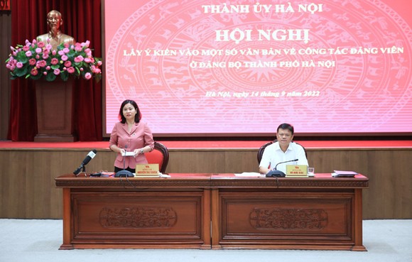 Hà Nội lập đề án rà soát, sàng lọc đưa đảng viên không còn đủ tư cách ra khỏi Đảng ảnh 1