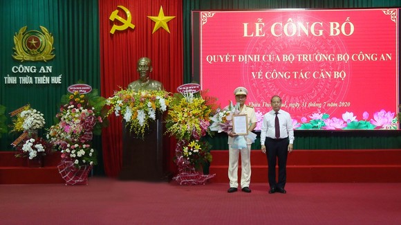 Thượng tá Nguyễn Thanh Tuấn làm Giám đốc Công an tỉnh Thừa Thiên – Huế ảnh 1