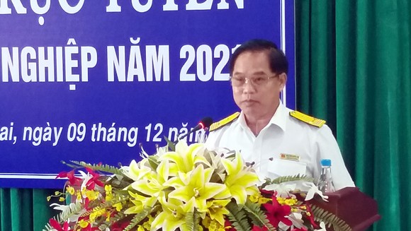 Lãnh đạo Cục thuế tỉnh Đồng Nai phát biểu khai mạc