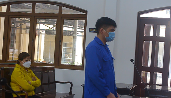 Bị cáo Trần Phước Thành tại phiên tòa xét xử