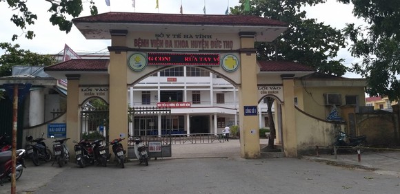 Bệnh viện Đa khoa huyện Đức Thọ, tỉnh Hà Tĩnh, nơi xảy ra sự việc