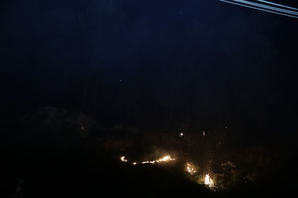 Khống chế đám cháy rừng trong đêm ở Hà Tĩnh ảnh 6