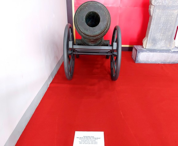 Hà Tĩnh: Bảo quản, phát huy giá trị bảo vật quốc gia súng thần công và bia Sùng Chỉ ảnh 1