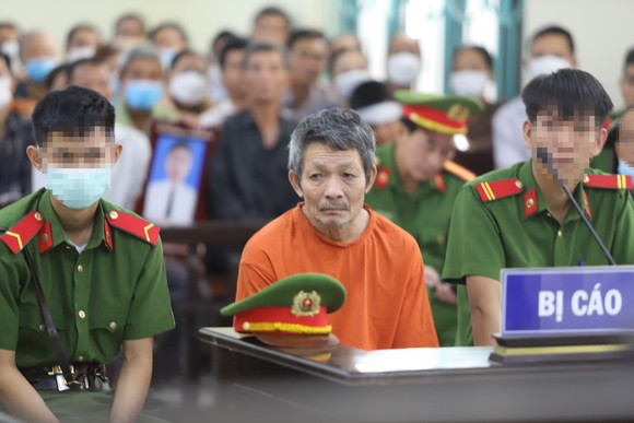 Bị cáo Trần Công Hà tại phiên tòa