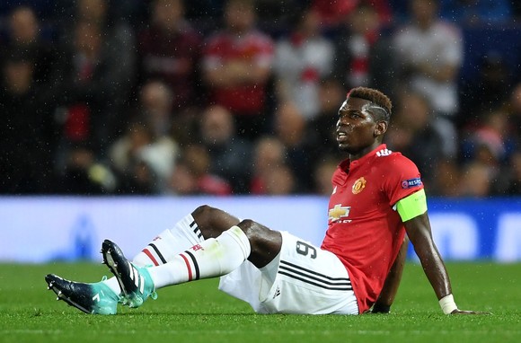 Paul Pogba đang hại mình vì quyết tâm không đúng chỗ. Ảnh: Getty Images