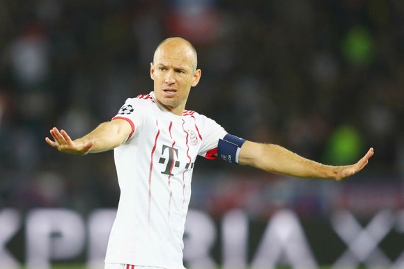 Arjen Robben khẳng định rằng anh không tham gia vào chuyện lật đổ HLV Carlo Ancelotti. Ảnh: Getty Images  