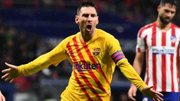 Messi ghi tuyệt phẩm, Barca khuất phục chủ nhà Atletico ảnh 1
