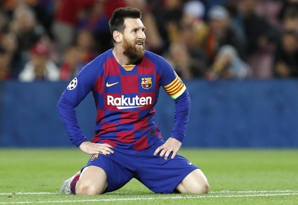 Tương lai Lionel Messi là chủ đề chính tại Barca vào lúc này. Ảnh: Getty Images