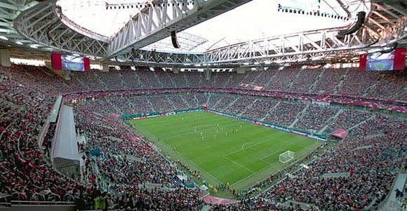 Sân Krestovsky (St Petersburg) sẽ hào hứng chẳng kém kỳ World Cup 2018.