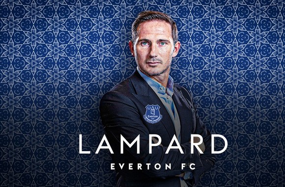 Everton bổ nhiệm Frank Lampard là tân HLV.