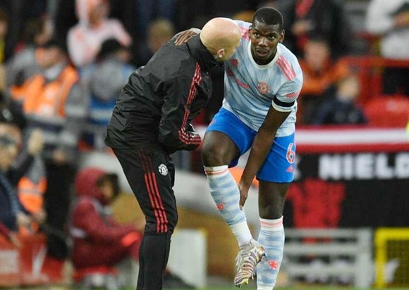 Paul Pogba có thể đã chơi trận cuối cùng cho Man.United. Ảnh: Getty Images