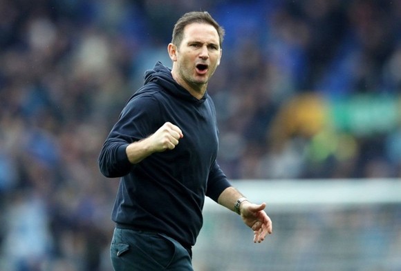 Frank Lampard hy vọng Everton có thể duy trì tinh thần chiến đấu. Ảnh: Getty Images