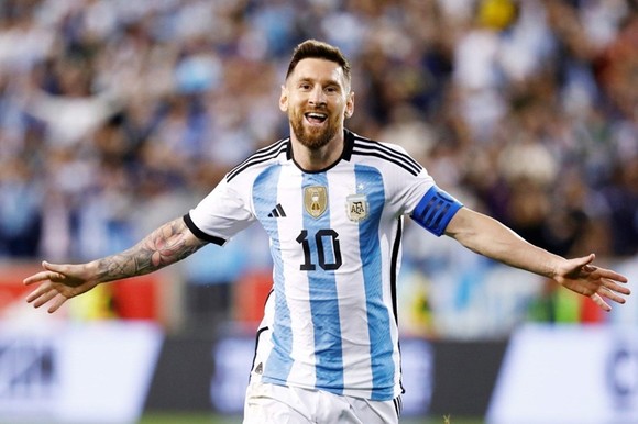 Lionel Messi đang thật sự thăng hoa trong màu áo đội tuyển. 
