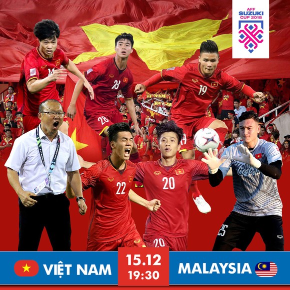 Lượt về chung kết AFF Cup 2018 giữa Việt Nam - Malaysia (19 giờ 30 ngày 15-12): Đợi phút thăng hoa ảnh 1