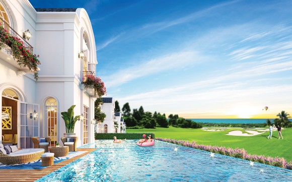 PGA Golf Villas tại NovaWorld Phan Thiet được đánh giá cao bởi phong cách thiết kế sang trọng, hiện đại. Ảnh: NOVANLAND 