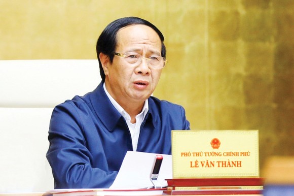 Phó Thủ tướng Lê Văn Thành.  Ảnh: TTXVN