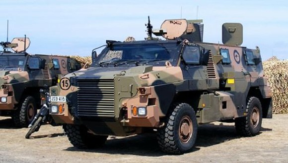 Xe thiết giáp Bushmaster do Australia sản xuất