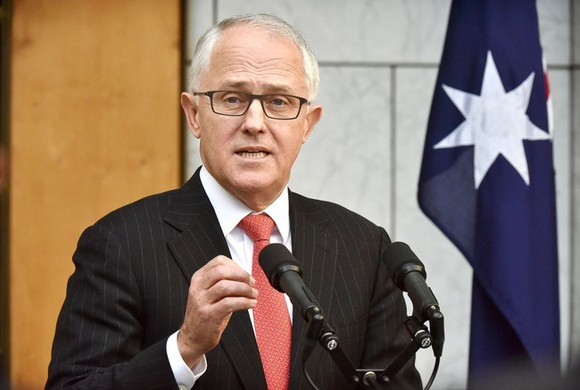 Thủ tướng Australia Malcolm Turnbull. Ảnh: Bloomberg