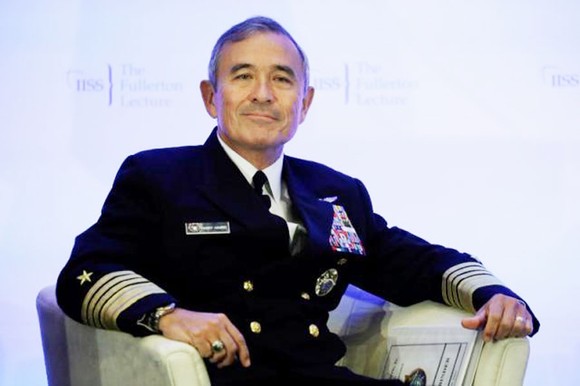 Đô đốc Harry Harris được đề cử làm Đại sứ mới tại Hàn Quốc. Ảnh: REUTERS